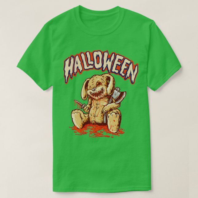 T-shirt Jouet Déplaisant coudé Halloween (Design devant)