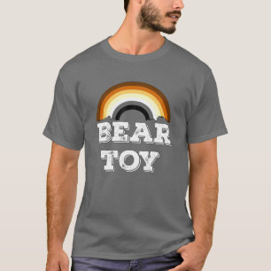 T-shirt Jouet d'ours pour hommes - Gay Bear Pride Arc-en-c