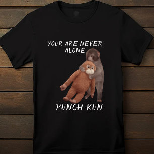 T-shirt Jouet en peluche singe câlin Punch Monkey mignon