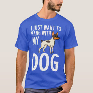T-shirt Jouet Fox Terrier Chien Chien Chien Chien Chien Ch