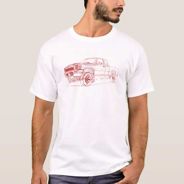 T-shirt Jouet Hilux gen5 1992+ (Devant)