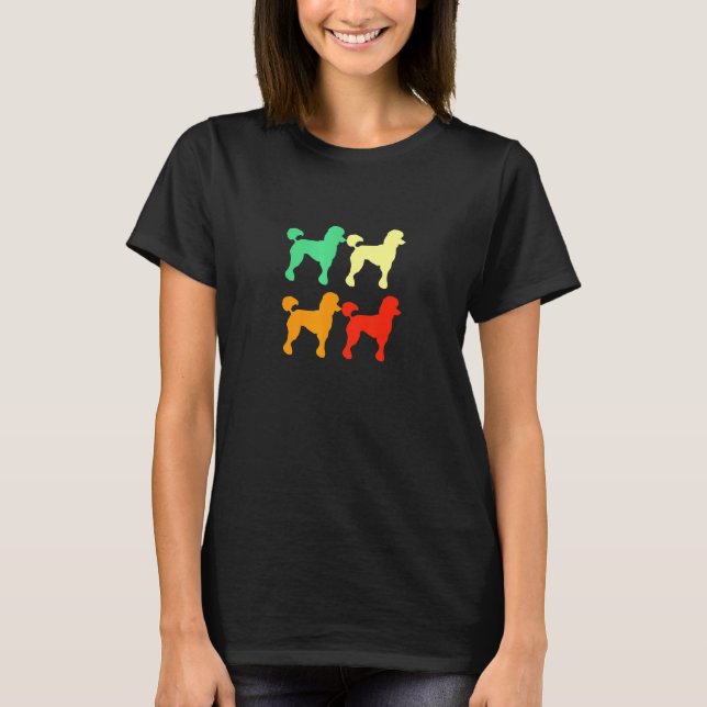 T-shirt Jouet miniature de chien de caniche (Devant)