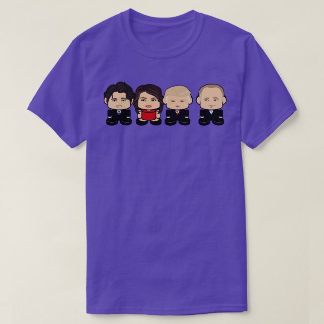 T-shirt Jouet multilingue POLITICOBOT Jouet robot (Design devant)