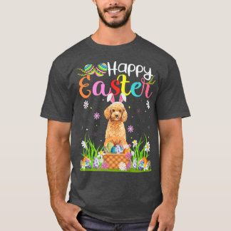 T-shirt Jouet Poodle Chien Bunny Oeuf Chasse Drôle Jouet P