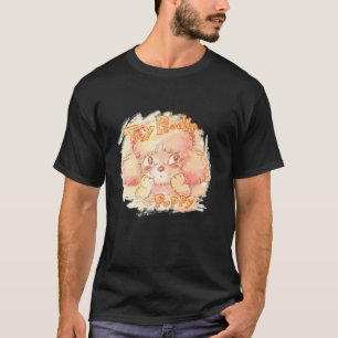 T-shirt Jouet Poodle mignon Chien Chiot Pet Animaux Amusan