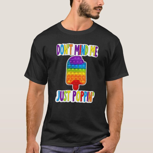 T-shirt Jouet Pop Anxiété Autisme Stress Adhd Fidget Migno (Devant)