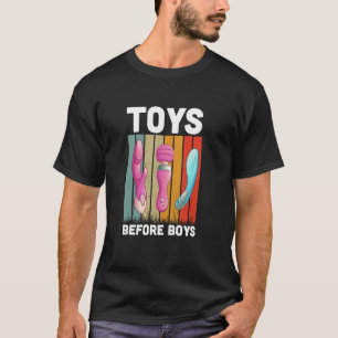 T-shirt Jouets avant les garçons drôle Humour adulte Embar