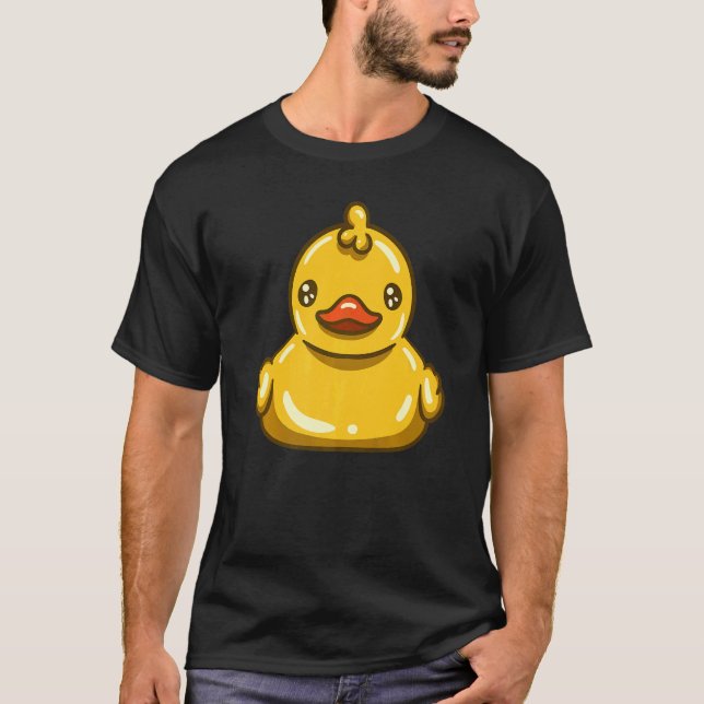 T-shirt Jouets de bain canard en caoutchouc Jouets d'eau C (Devant)