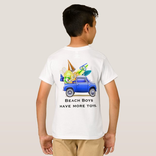 T-shirt Jouets de Beach Boys (Dos entier)