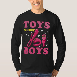 T-shirt Jouets Drôles Avant Les Garçons Drôle D'humour Adu