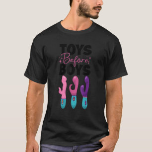 T-shirt Jouets gênants drôles avant les garçons amusants a