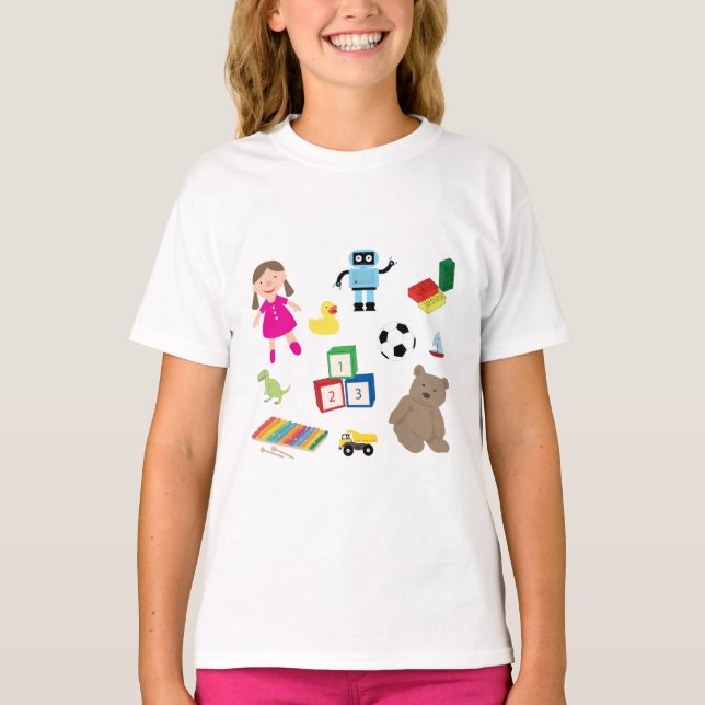 T-shirt Jouets pour enfants Motif (Devant)