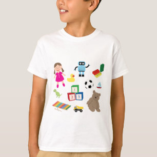 T-shirt Jouets pour enfants Motif