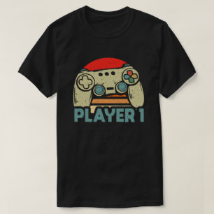 T-shirt Joueur 1 Joueur 2 Joueur correspondant Couple