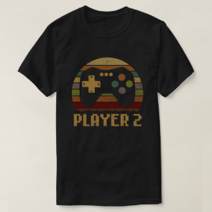 T-shirt Joueur 1 Joueur 2 Joueur correspondant Couple