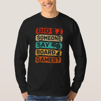 T-shirt Joueur a-t-il dit Jeux de société 8