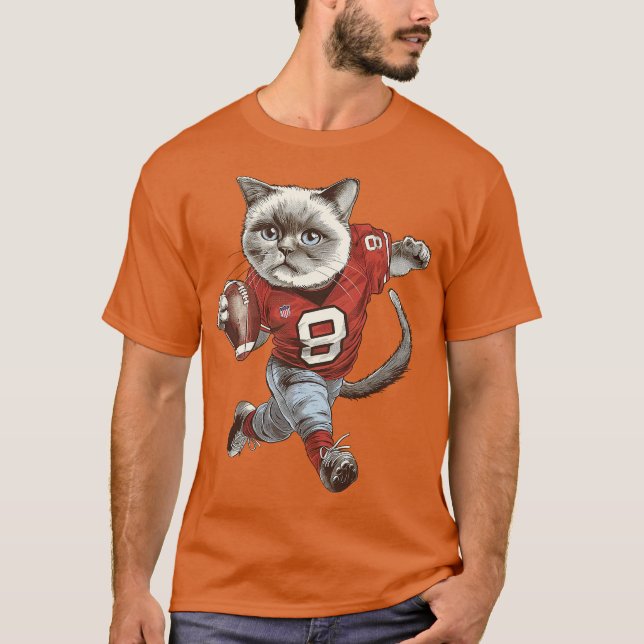 T-shirt Joueur américain (Devant)