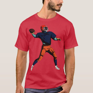 T-shirt Joueur américain Gridiron style rétro