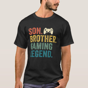 T-shirt Joueur Anniversaire Pour Ados Garçons Son Frère Je