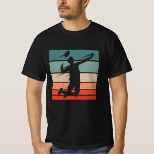 T-shirt Joueur Badminton Jump Smash