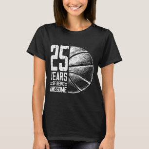 T-shirt Joueur Basketball 25 Ans Basketball Vieux 25ème Hu