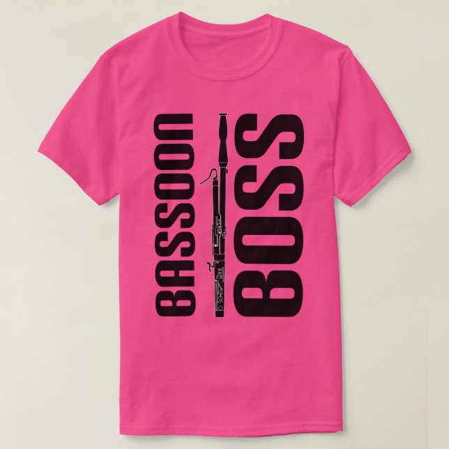 T-shirt Joueur Bassoon (Design devant)