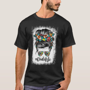 T-shirt Joueur Bleached Didi Life Messy Bun Football