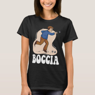 T-shirt Joueur Boccia Vêtements Avec Boccia Balls Boccia