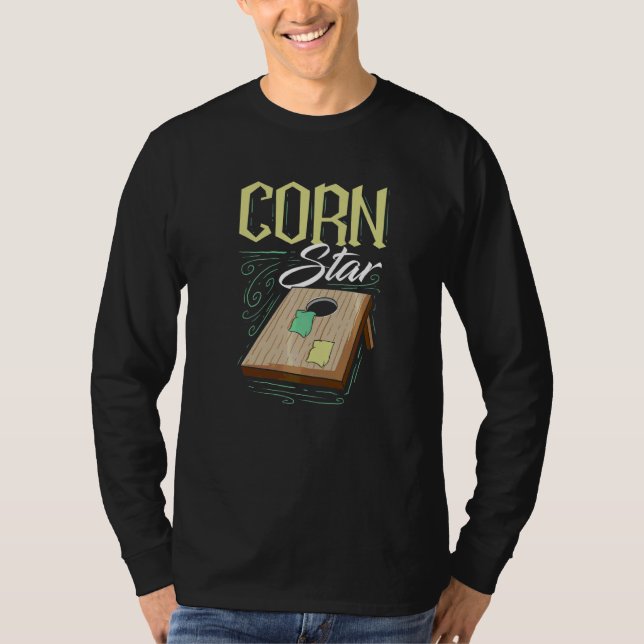 T-shirt Joueur Corn Star Cornhole (Devant)