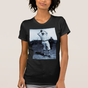 T-shirt Joueur dans l'extra-champs vintage (Cyanotype)