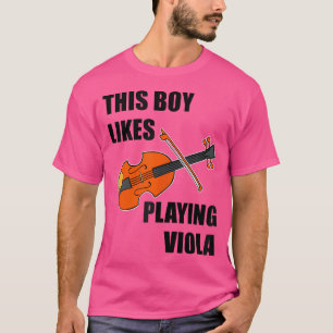 T-shirt Joueur de Alto Notes de Musique Orchestre Altiste