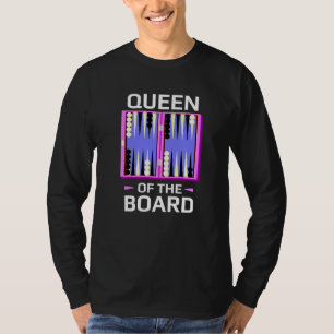 T-shirt Joueur de backgammon jeu de société jeu de mots Re