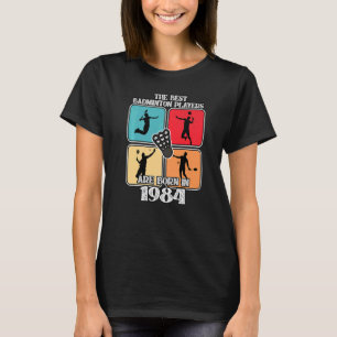 T-shirt Joueur de badminton de 39 ans 1983 39e anniversair