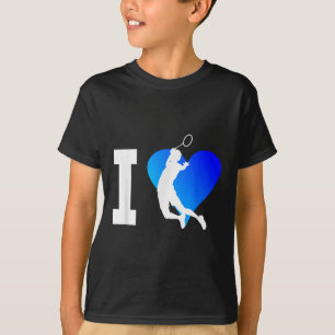 T-shirt Joueur de badminton Hommes Shuttle Squash Femmes