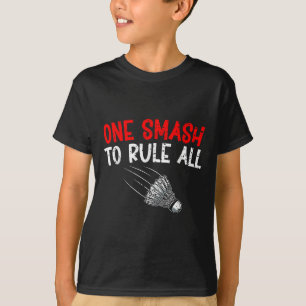 T-shirt Joueur de badminton sarcastique jeu match humour b