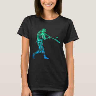 T-shirt Joueur de baseball Batteur Jeunes Hommes Enfants G