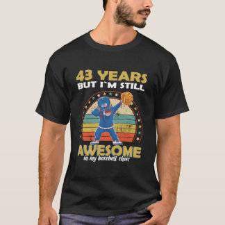 T-shirt Joueur de baseball Incroyable 43