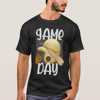 T-shirt Joueur de baseball junior Équipe Groupe