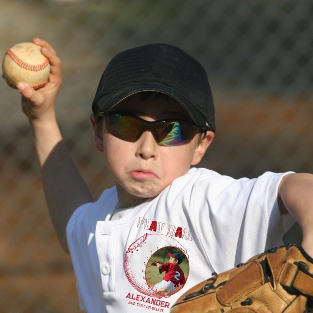 T-shirt Joueur de baseball, Team Supporter Ligue des petit (Créateur téléchargé)