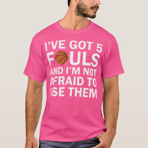 T-shirt Joueur de basket amusant - Boucles 5 trous