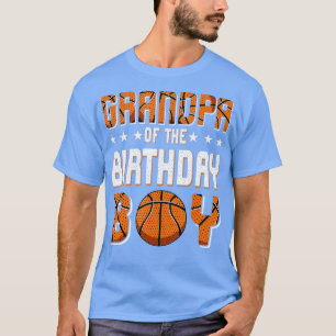 T-shirt Joueur de basket-ball Anniversaire grand-père de l