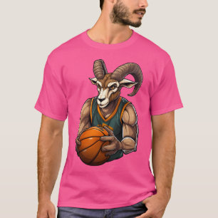 T-shirt Joueur de basket-ball Capricorne