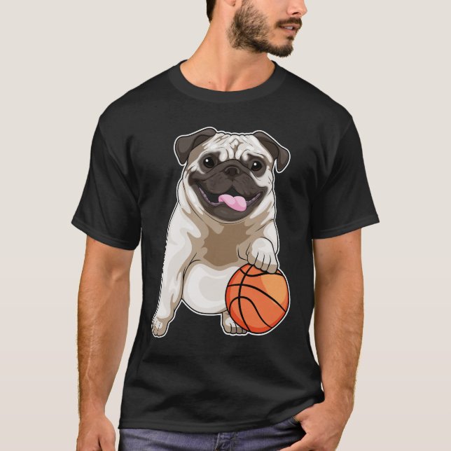 T-shirt Joueur de basket-ball carlin (Devant)