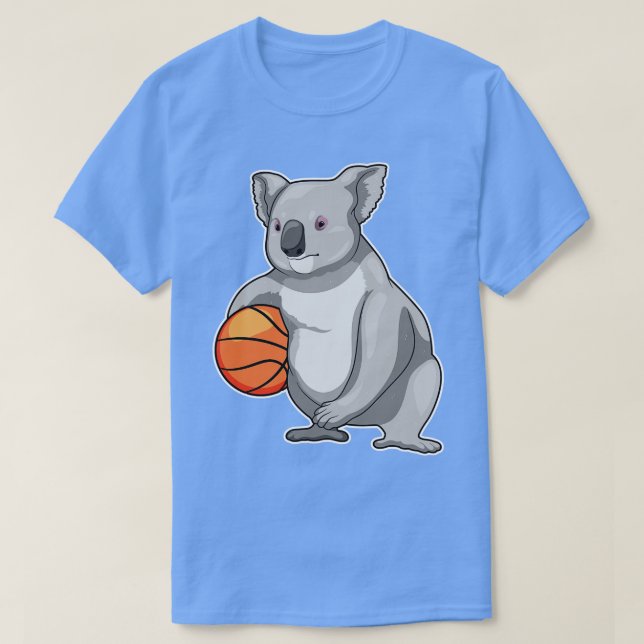 T-shirt Joueur de basket-ball de Koala (Design devant)