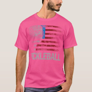 T-shirt Joueur de basket-ball de pavillon américain