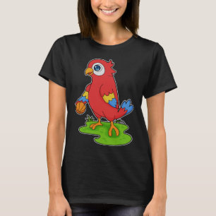 T-shirt Joueur de basket-ball de perroquet