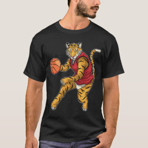 T-shirt Joueur de basket-ball de tigre