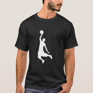T-shirt Joueur de basket-ball Dunk Design Cool Jeu Sports 
