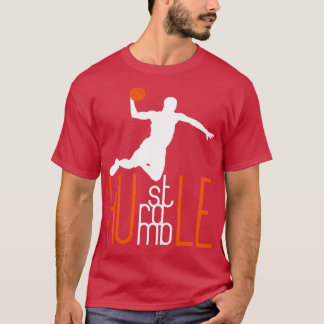 T-shirt Joueur de basket-ball Dunking