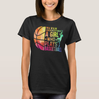 T-shirt Joueur de basket-ball Girls I Hoops